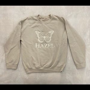 Hazel Butterfly Crew Neck